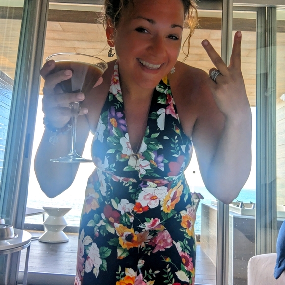 All that Jazz Dresses & Skirts - Floral vintage button down dress